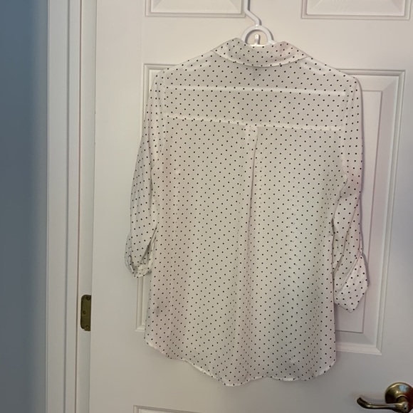 Polka-dot IZ Byer Button-up - Picture 2 of 2